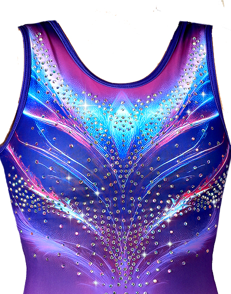 nieuwe_paarse_turnpakjes_fairysports_opdruk_rise_gymnastics_leotards_crystals_purple_zoom